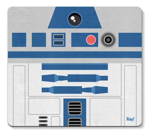 Mouse Pad Geek Side Faces - R2