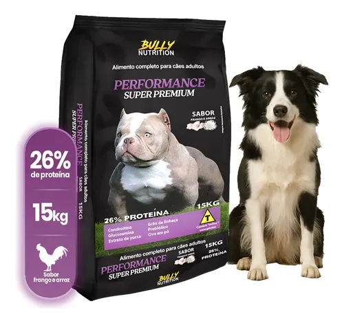 Ração P/ Cães Border Collie Performance Super Premium 15kg ...