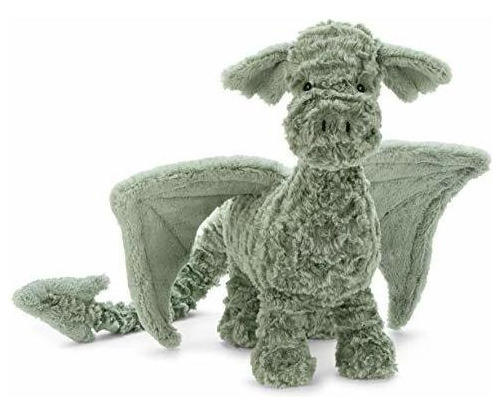 Jellycat Drake Dragón Del Animal Relleno, 20,0 En