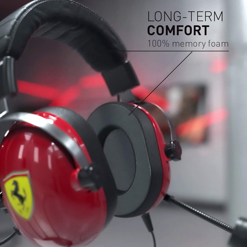 Heatset Thrustmaster T.racing Scuderia Ferrari Originales