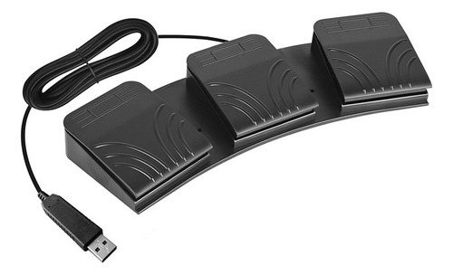 De Pedal De Pie Usb For Pc, Interruptor De Pie Triple,