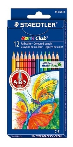 Lapiz Lapices Staedtler Largos De Colores Caja X 12 Unidades