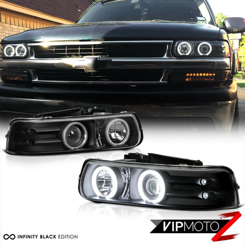 Faros Proyector Led Halo Chevrolet Suburban 1500 2000-2006