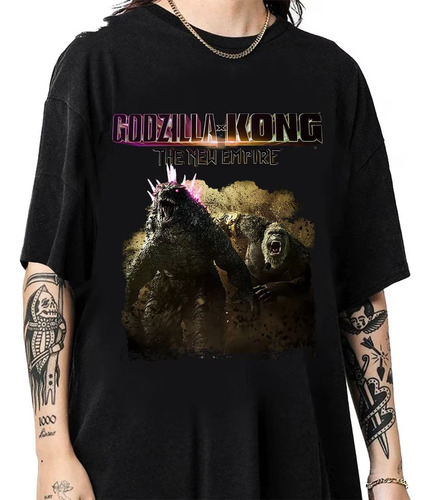 Playera Godzilla Y Kong El Nuevo Imperio