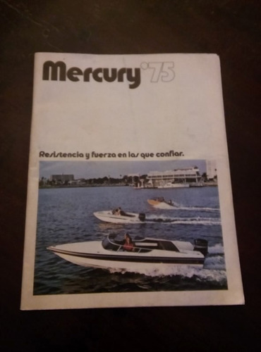 Revista Mercury 75 Y Otros Manuales De La Época.