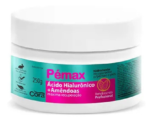 Cora Pémax Ácido Hialurônico +amêndoas Pote 250g