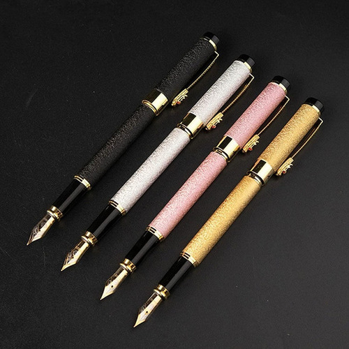 Pluma Boligrafo Estilográfico Tinta Recargable Diseño Dragon