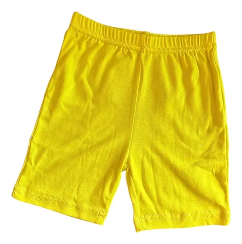 Short Algodón Bebé Amarillo
