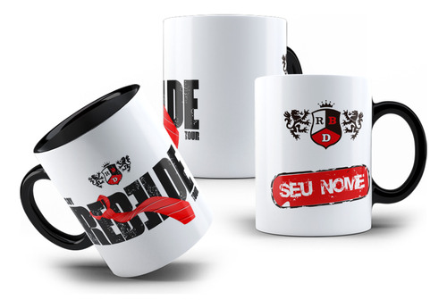 Caneca Personalizada Fã Rbd Rebelde Soy Rebelde Tour Brasil