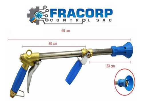 Imagen 1 de 2 de Pistola Rociador Alta Presion T/europeo Kazo Modelo D-l4