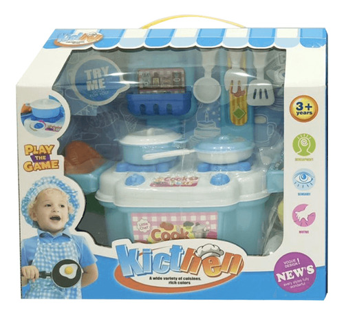 Cocinita Infantil Playset Dream Kitchen Con Accesorios