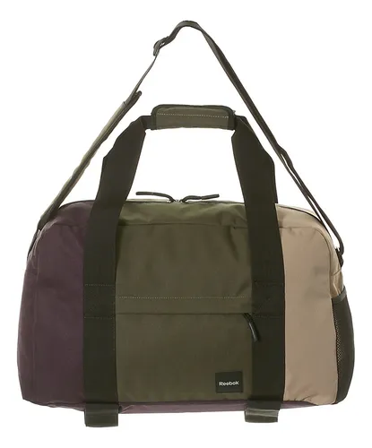 Bolso Reebok Graph Grip Deportivo Unisex Mediano Para Gym Color Violeta/verde Liso