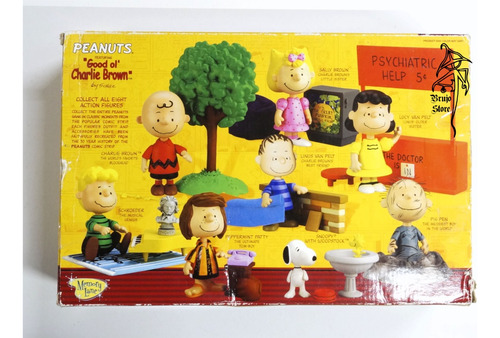 Charlie Brown Peanuts Snoopy Lucy Schroeder P13cm Brujostore (Usado)