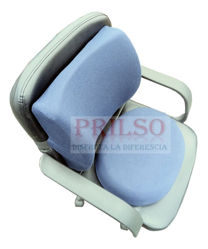 Cojín Para Coxis Y Cojín Soporte Lumbar Ortopédico Combo