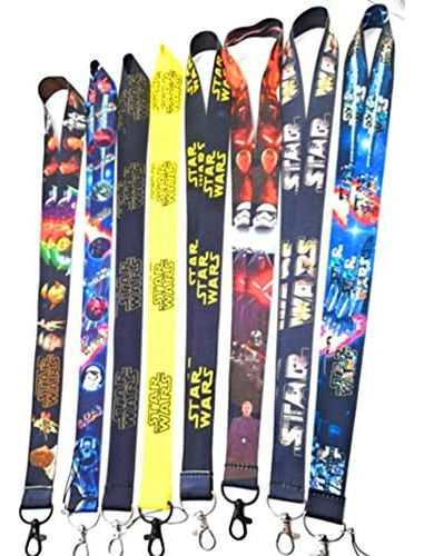 J & Best Deals 2020 New Set Of 8pcs Star Wars Lanyards ...