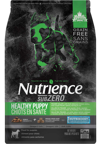 Nutrience Subzero Puppy Fraser 10 Kg - Alimento Cachorro