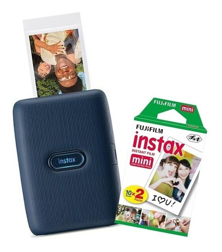 Impressora Instax Mini Link Smartphone + Filme De 20 Poses