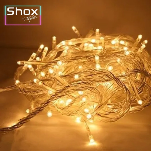 Imagen 6 de 9 de Guirnalda Luces Led Interconectables 20 Metros Lineal Calido