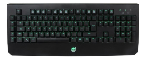 Teclado Gamer Dazz Death Mask Mecânico Switch Blue 62-254-9