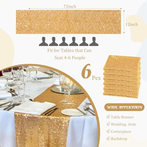 Juego De Manteles Y Camino De Mesa Brillantes Para Eventos E