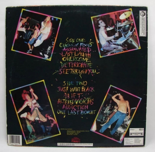 Vinilo Cryptic Slaughter Stream Of Consciousness 1988 Ed (us (Usado)