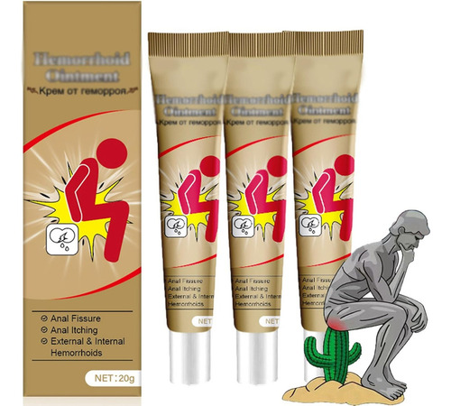 Crema Corporal Unisex For Adultos, 3 Unidades, 20 G/0,7 Oz