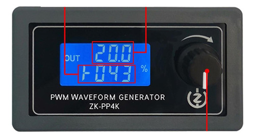 Generador De Pulso Pwm Generador De Onda Cuadrada Generador