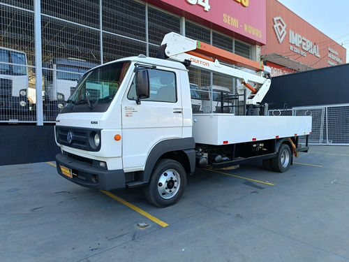 Vw 8.160 Ano 2015 Equipado Com Cesto Aéreo Guiton Mod 10.5