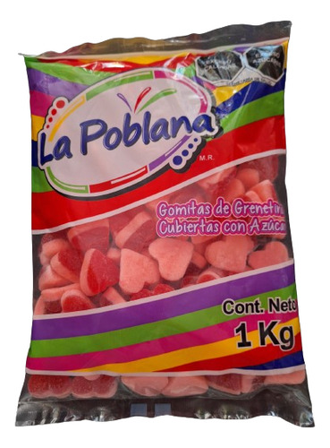 Gomitas 2 Kg Corazon Cereza Y Yogurt