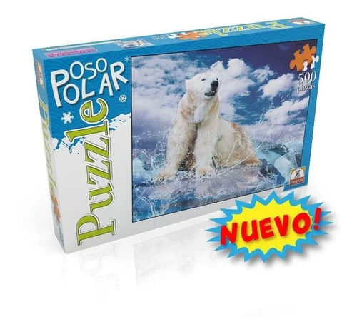 Rompecabezas Puzzle Oso Polar 500 Piezas