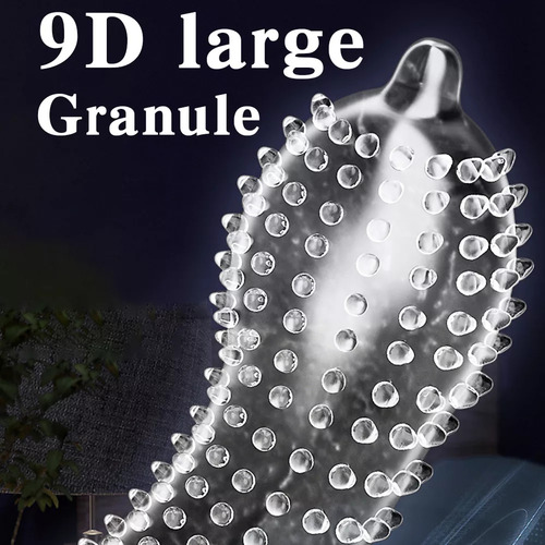 Preservativos Masculinos Large Bump Floating Dot Wolfsbane
