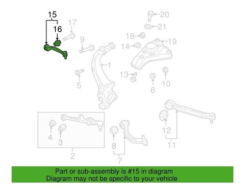 Brazo Delantero Izq. Superior Trasero Audi A6 A8 02-11oem