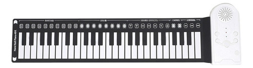 Para Teclado Electrónico Plegable 49keys Enrollable Piano Y
