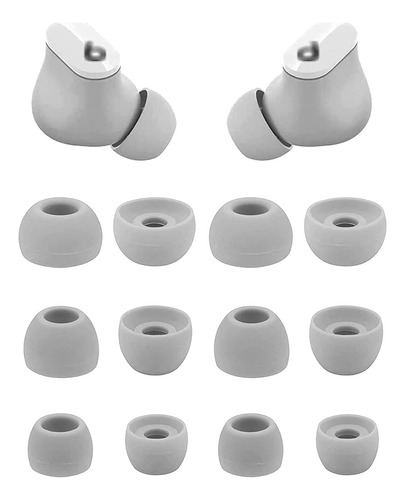 Alxcd Ear Tips Compatible With Beats Studio Buds, S M L 3 Si