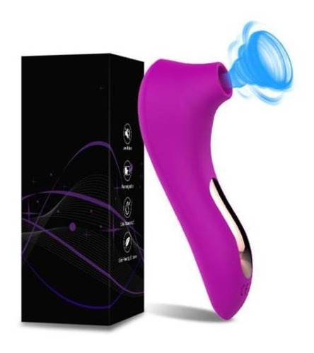 Vibrador del clítoris femenino, ventosa, estímulo de vacío