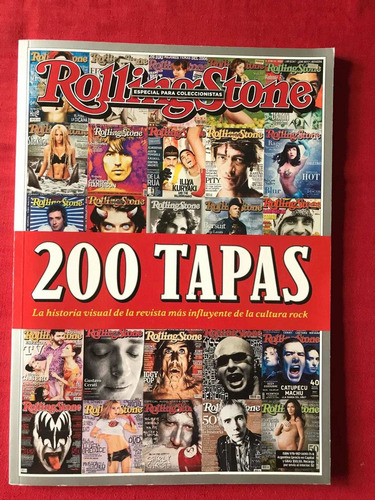 Revista Rollings Stones 200 Tapas. Para Coleccionistas.