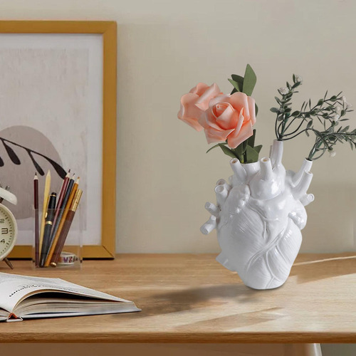 J Vaso De Coração Para Decoração De Casa Vaso De Flores Com