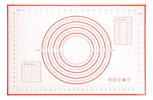 Estera Enrollable De Silicona Para Amasar Masa Para Tartas