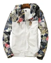 Comprar Mujeres Chaquetas Con Capucha Causal Flores Chaquetas