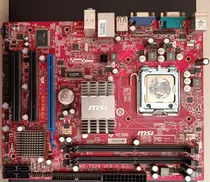 Comprar Placa Madre Msi G31tm-p21 Ms-7529 Socket 775 + Procesador
