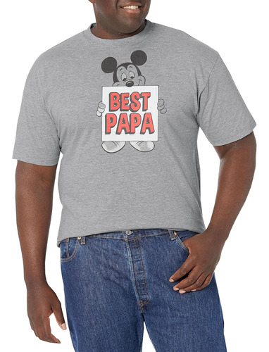 Disney & Disney Classic Mickey Amazing Dad Camiseta De Manga