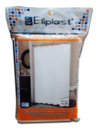 Cortina Protector Baño 70 Micrones Eliplast Pettish Online