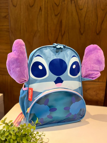 Mochila Infantil Média De Costas Lilo E Stitch