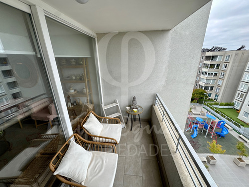 Moderno Depto 2d2b Con Terraza Y Piscina