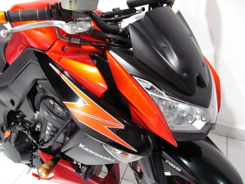 Imagem 10 de 12 de Kawasaki Z 1000 Abs 2012 Laranja