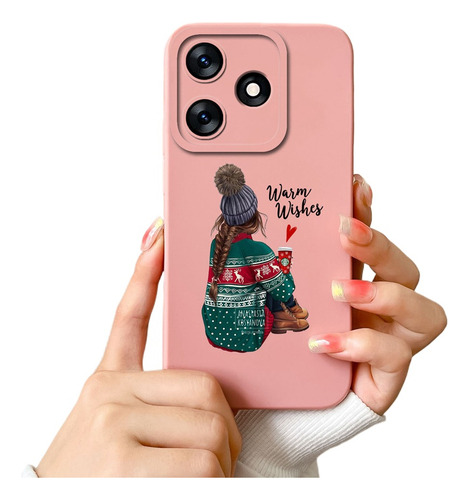 Fundas Navideñas Para Tecno Spark 10 10c 20 Pro+ 20c Go 1 20