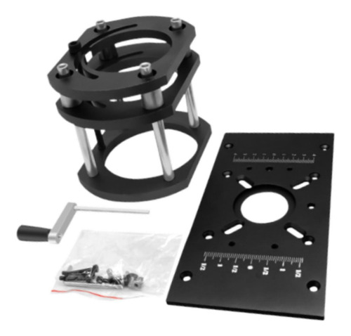 Kit De De Elevación De Fresadora M8, Pizarra Negra Y Base