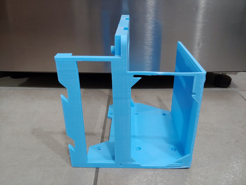 Estructura Gabinete Pc Mother Mini Itx + Fuente Imp. 3d