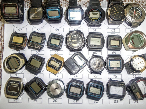 Lote 1 Sucatas Casio E Outros- Máquina Do Tempo