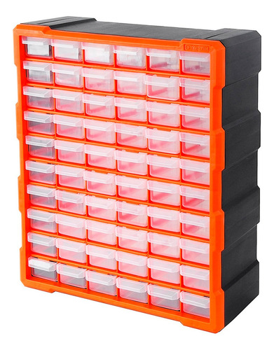 Caja Organizador Tactix Plast 47,5x38,5x16,2 Cm 60 Cajas